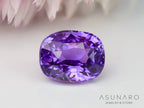 パープルサファイア 　クッションカット　 スリランカ産　1.17ct【241024-2334】