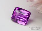 パープリッシュピンクサファイア 　クッションカット　 スリランカ産　1.17ct【241024-2338】