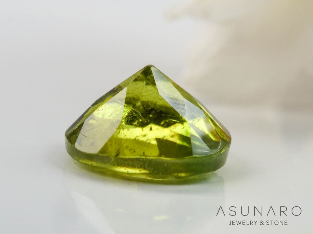 バイカラートルマリン　ラウンドカット　ブラジル産　0.44ct【240823-2354】