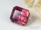 バイカラートルマリン　エメラルドカット　アフガニスタン産　2.54ct【241009-2445】