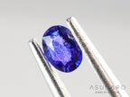 パープルサファイア 　オーバルカット　 スリランカ産　0.18ct【240821-2491】