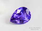 パープルサファイア 　ペアシェイプ　 スリランカ産　0.24ct【240821-2493】