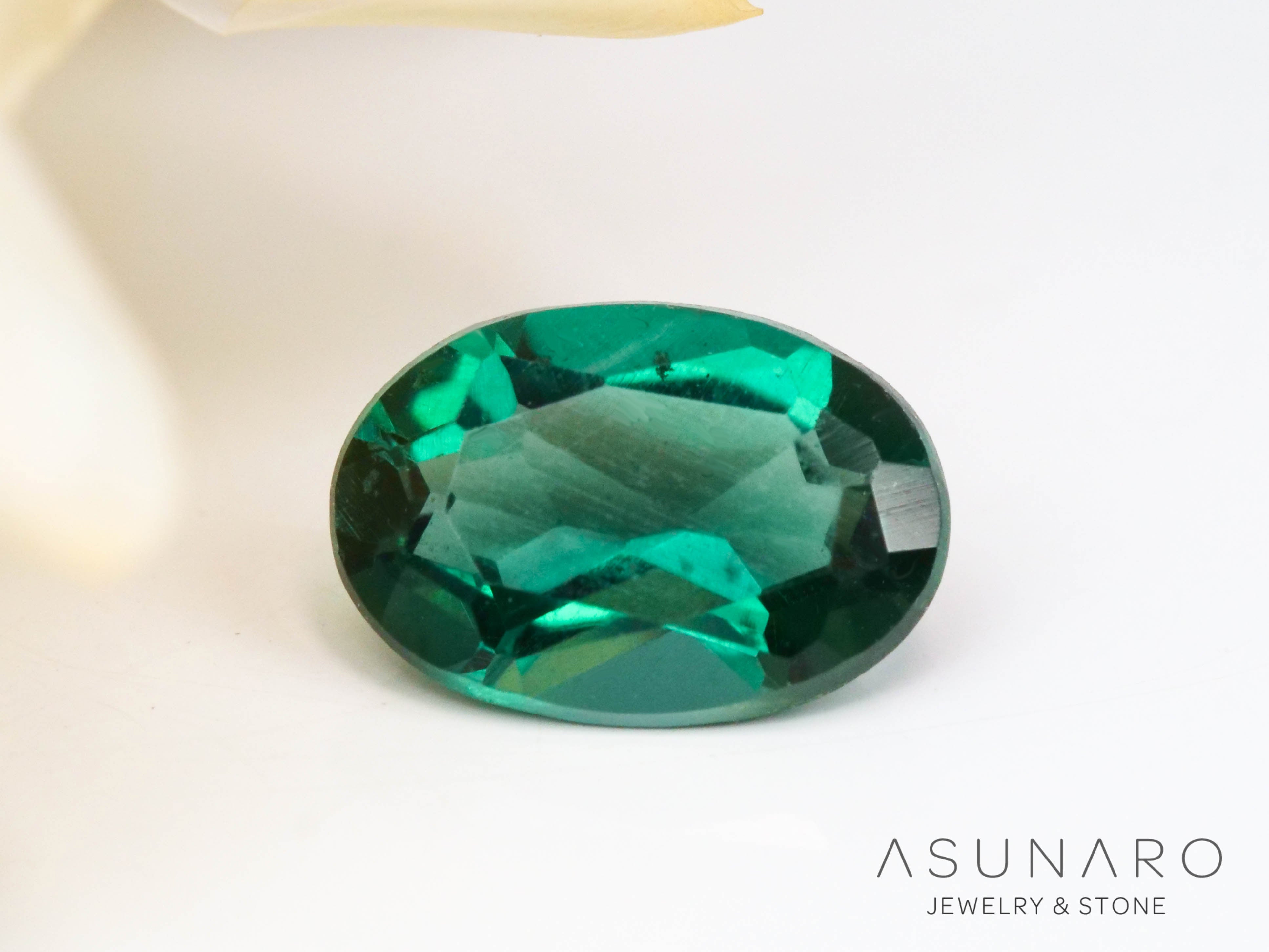 ラグーントルマリン オーバルカット アフガニスタン産 0.44ct【241024