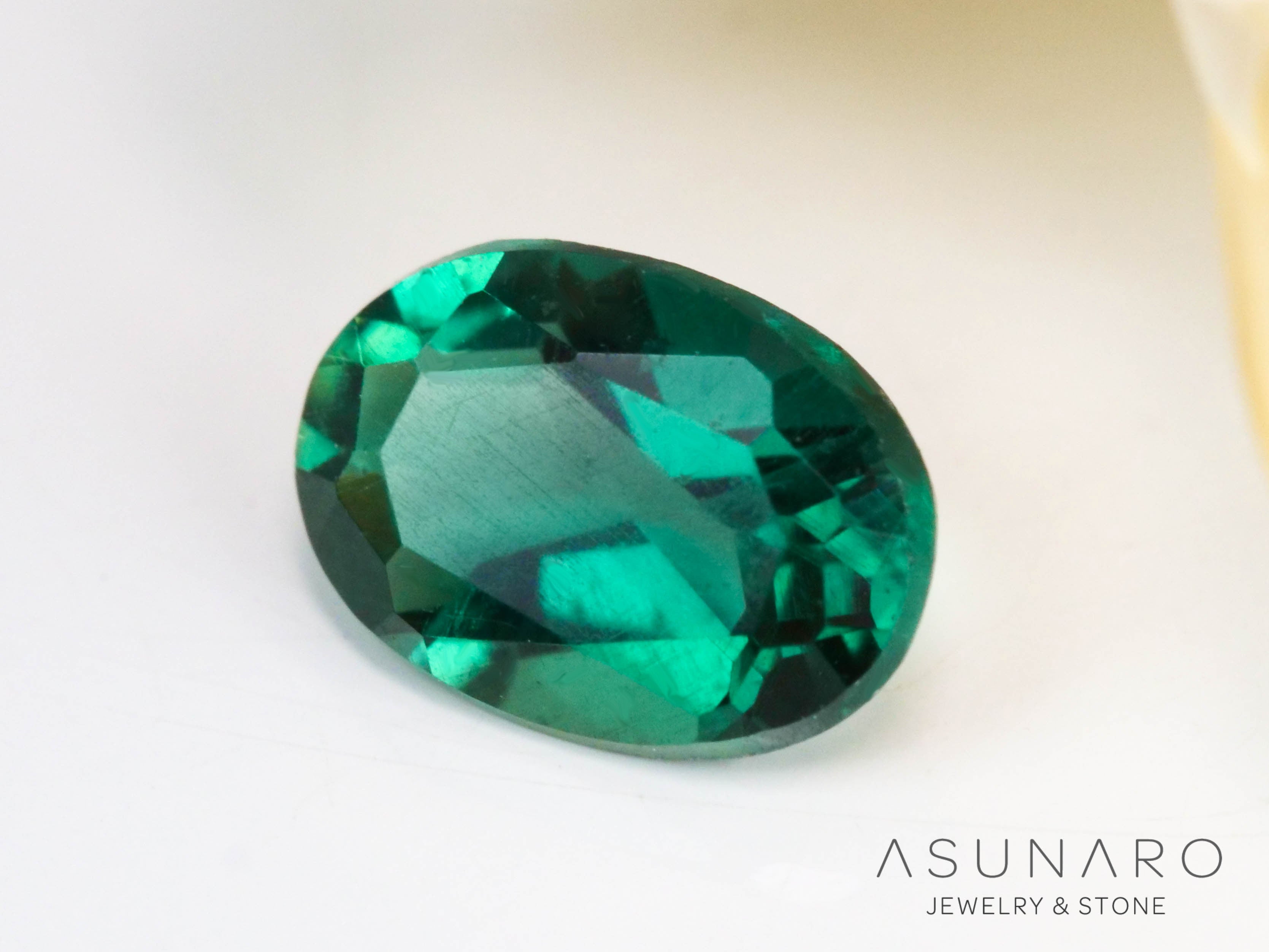 ラグーントルマリン 　オーバルカット　アフガニスタン産 　0.44ct【241024-2461】