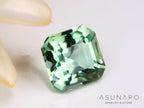ミントブルートルマリン 　アッシャーカット　アフガニスタン産 　0.78ct【241024-2462】