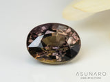 バイカラーサファイア  オーバルカット　 スリランカ産 　0.58ct【240821-2364】