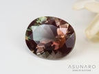 バイカラーアンデシン　オーバルカット　チベット産　3.11ct【241005-2515】