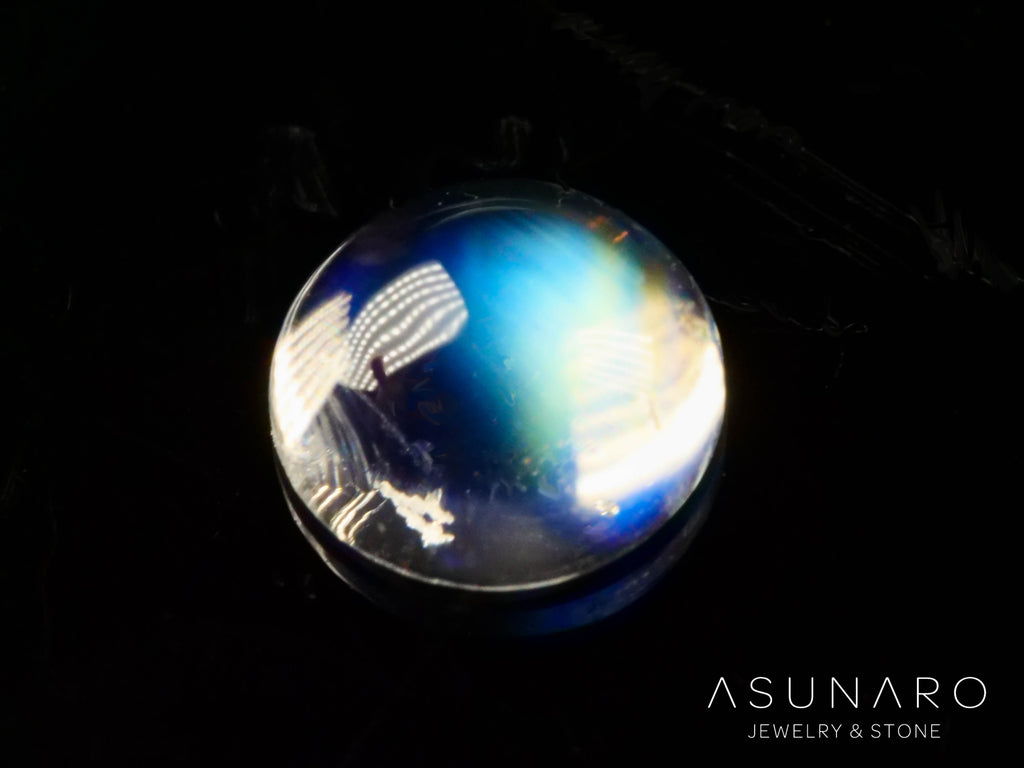 アンデシンラブラドライト　カボション　マダガスカル産　0.50ct【241118-2484】