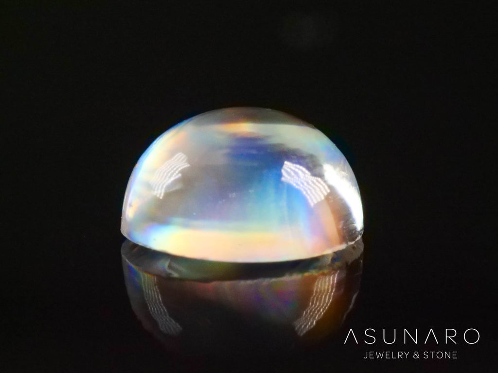 アンデシンラブラドライト　カボション　マダガスカル産　0.50ct【241118-2485】