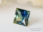 バイカラーサファイア 　プリンセスカット　 スリランカ産　0.39ct【241028-2540】