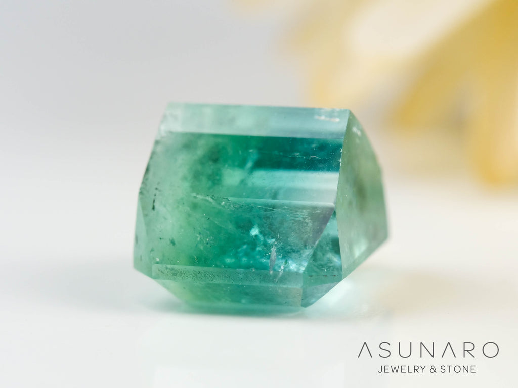 バイカラートルマリン　エメラルドカット　アフガニスタン産　2.97ct【241106-2550】