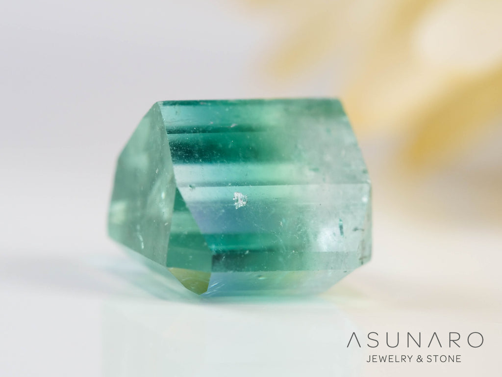 バイカラートルマリン　エメラルドカット　アフガニスタン産　2.00ct【241106-2551】