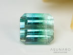 バイカラートルマリン　エメラルドカット　アフガニスタン産　1.50ct【241106-2552】
