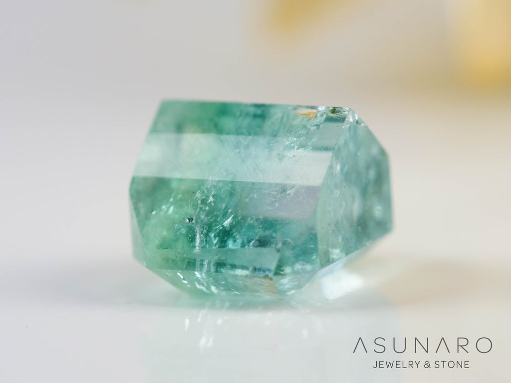 バイカラートルマリン　エメラルドカット　アフガニスタン産　1.07ct【241106-2554】