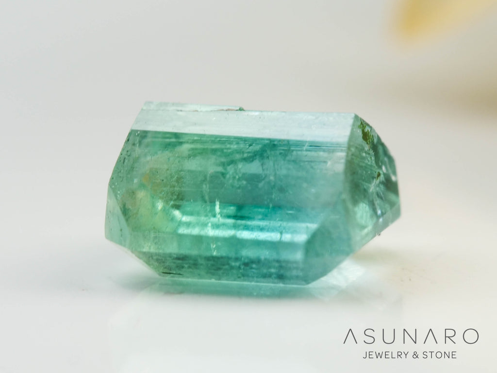 バイカラートルマリン　エメラルドカット　アフガニスタン産　1.16ct【241106-2555】