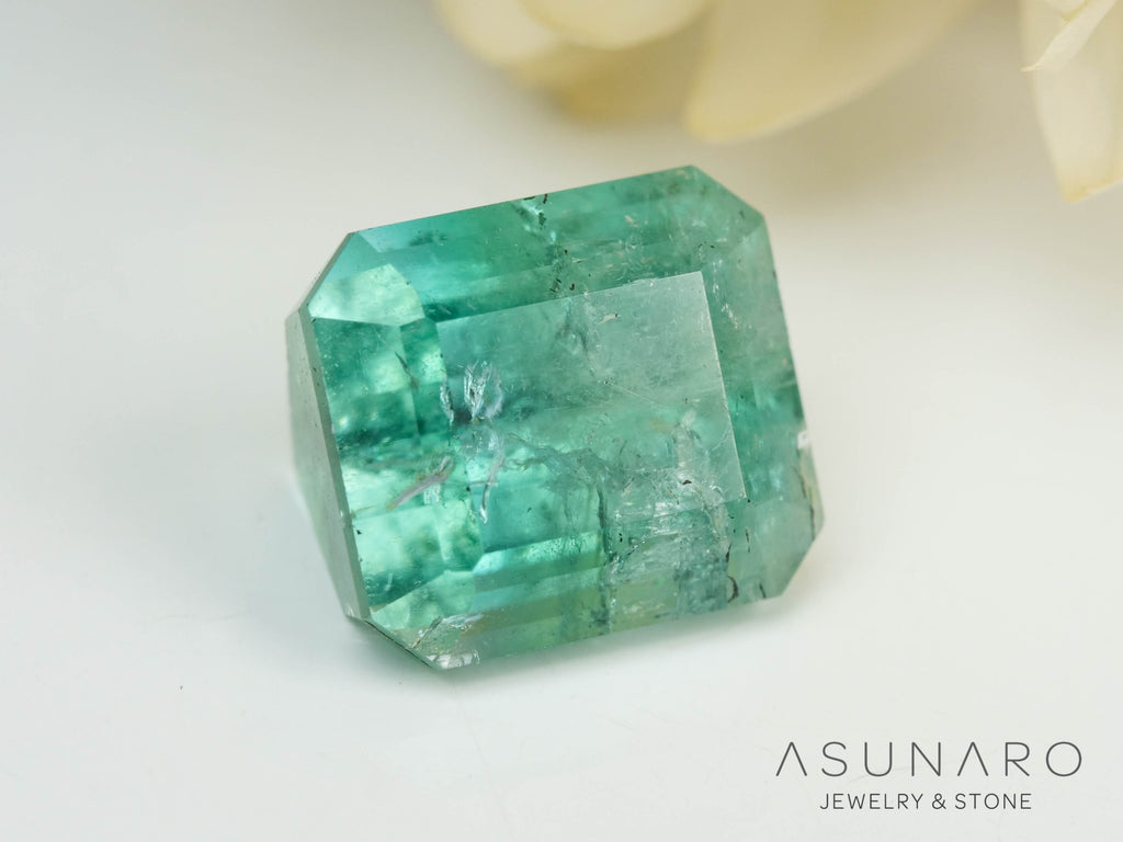 バイカラートルマリン　エメラルドカット　アフガニスタン産　2.30ct【241106-2557】