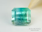 バイカラートルマリン　エメラルドカット　アフガニスタン産　2.10ct【241106-2560】