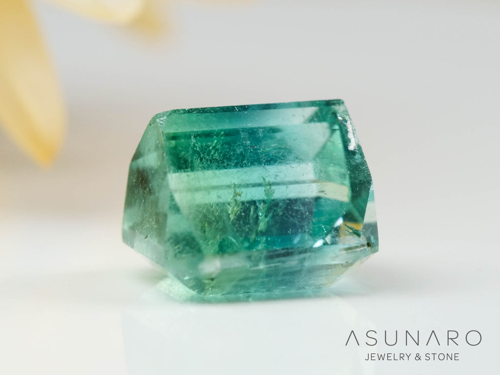 バイカラートルマリン　エメラルドカット　アフガニスタン産　2.10ct【241106-2560】