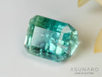 バイカラートルマリン　エメラルドカット　アフガニスタン産　1.67ct【241106-2561】