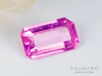 ピンクスピネル 　エメラルドカット　スリランカ産　0.18ct　【241026-2627】
