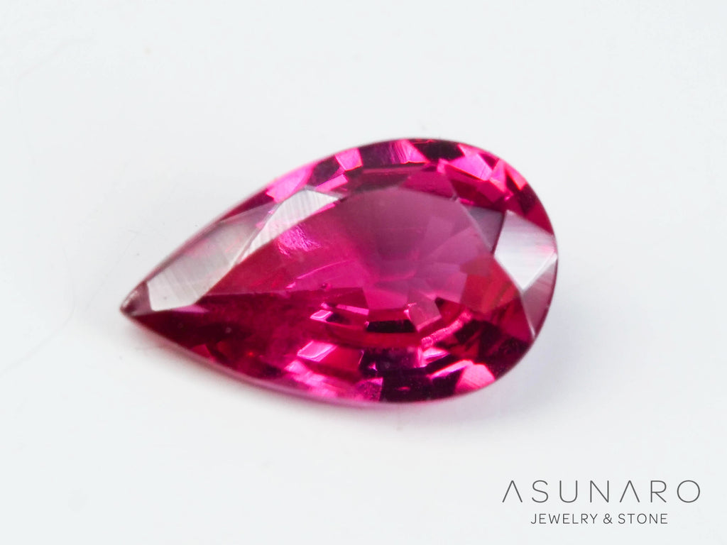 ピンクスピネル 　ペアシェイプカット　スリランカ産　0.21ct　【241026-2635】