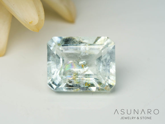 アクアマリン　エメラルドカット ブラジル産　1.24ct【241105-2649】