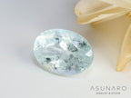アクアマリン　オーバルカット ブラジル産　0.75ct【241105-2651】