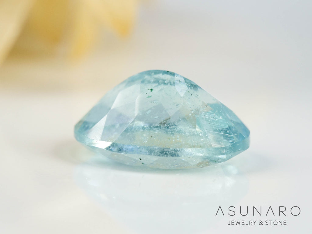 アクアマリン　オーバルカット ブラジル産　1.23ct【241105-2654】