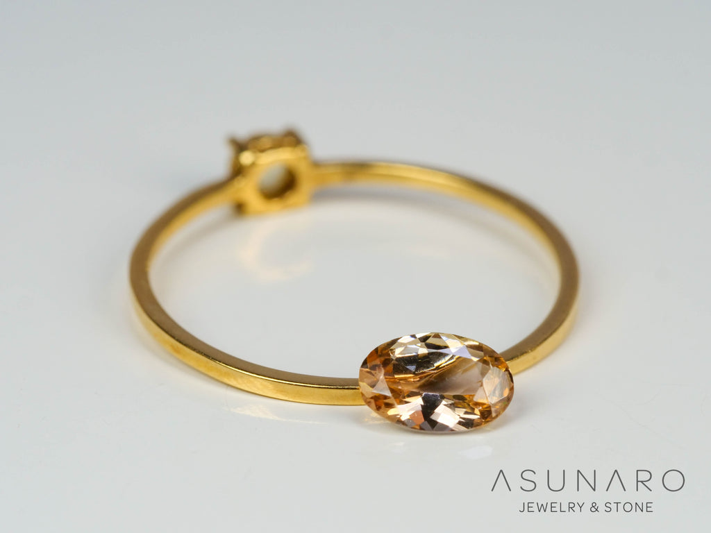 バイカラーゾイサイト（タンザナイト）  オーバルカット　タンザニア産　0.39ct【241122-2609】