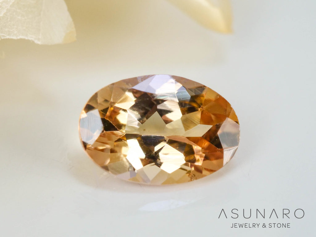 バイカラーゾイサイト（タンザナイト）  オーバルカット　タンザニア産　0.47ct【241122-2610】