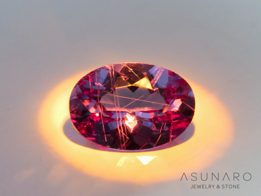 ベキリーブルーガーネット　オーバルカット　 マダガスカル産　0.43ct【250117-2657】