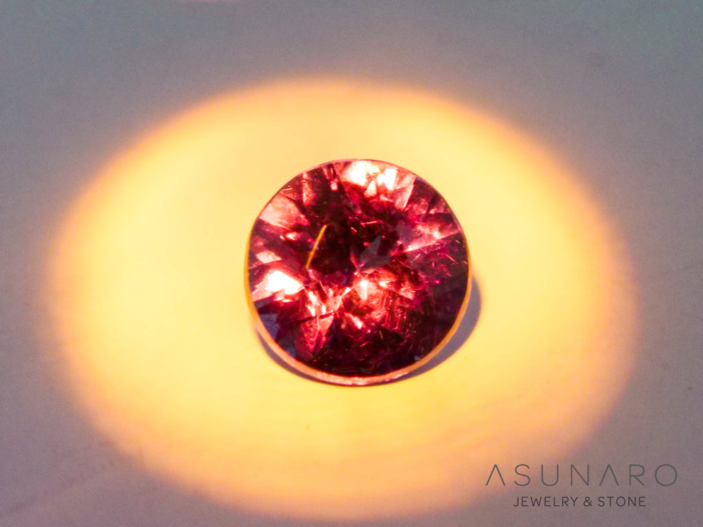 ベキリーブルーガーネット　ラウンドカット　 マダガスカル産　0.20ct【250117-2665】