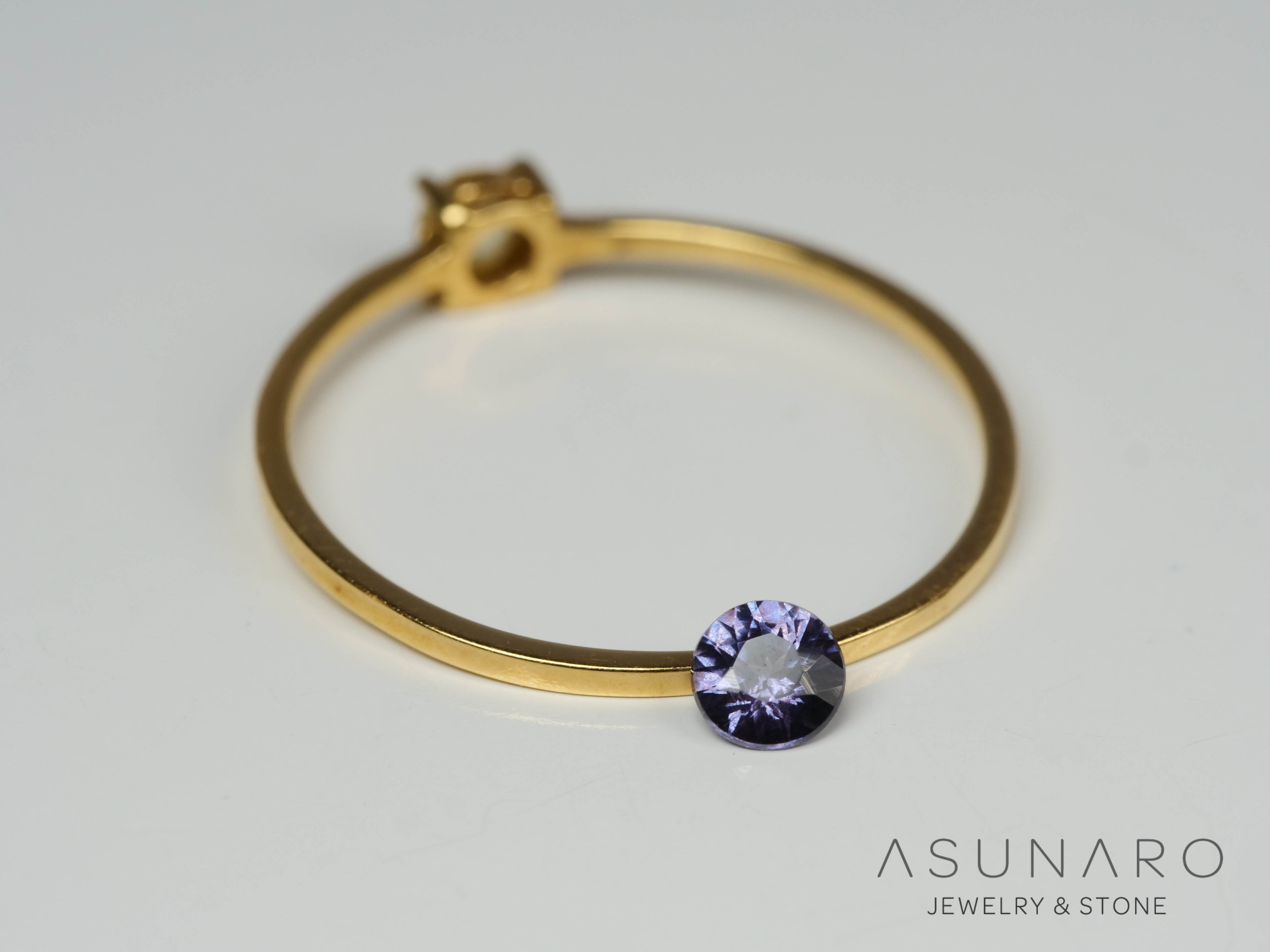 ベキリーブルーガーネット　ラウンドカット　 マダガスカル産　0.20ct【250117-2665】