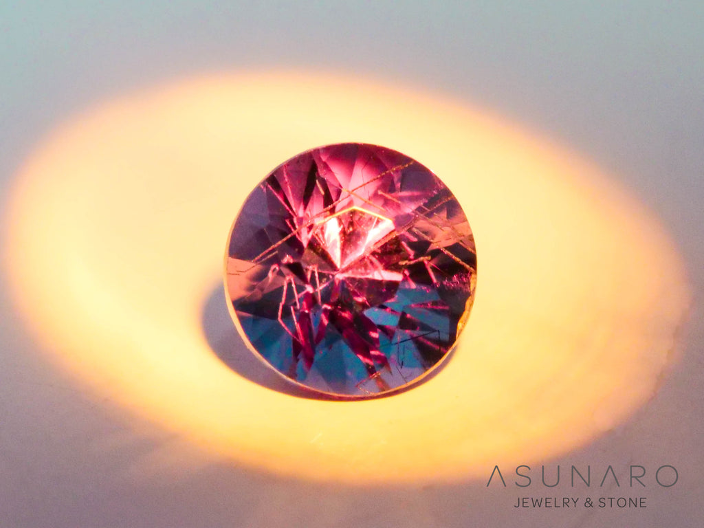 ベキリーブルーガーネット　ラウンドカット　 マダガスカル産　0.20ct【250117-2667】