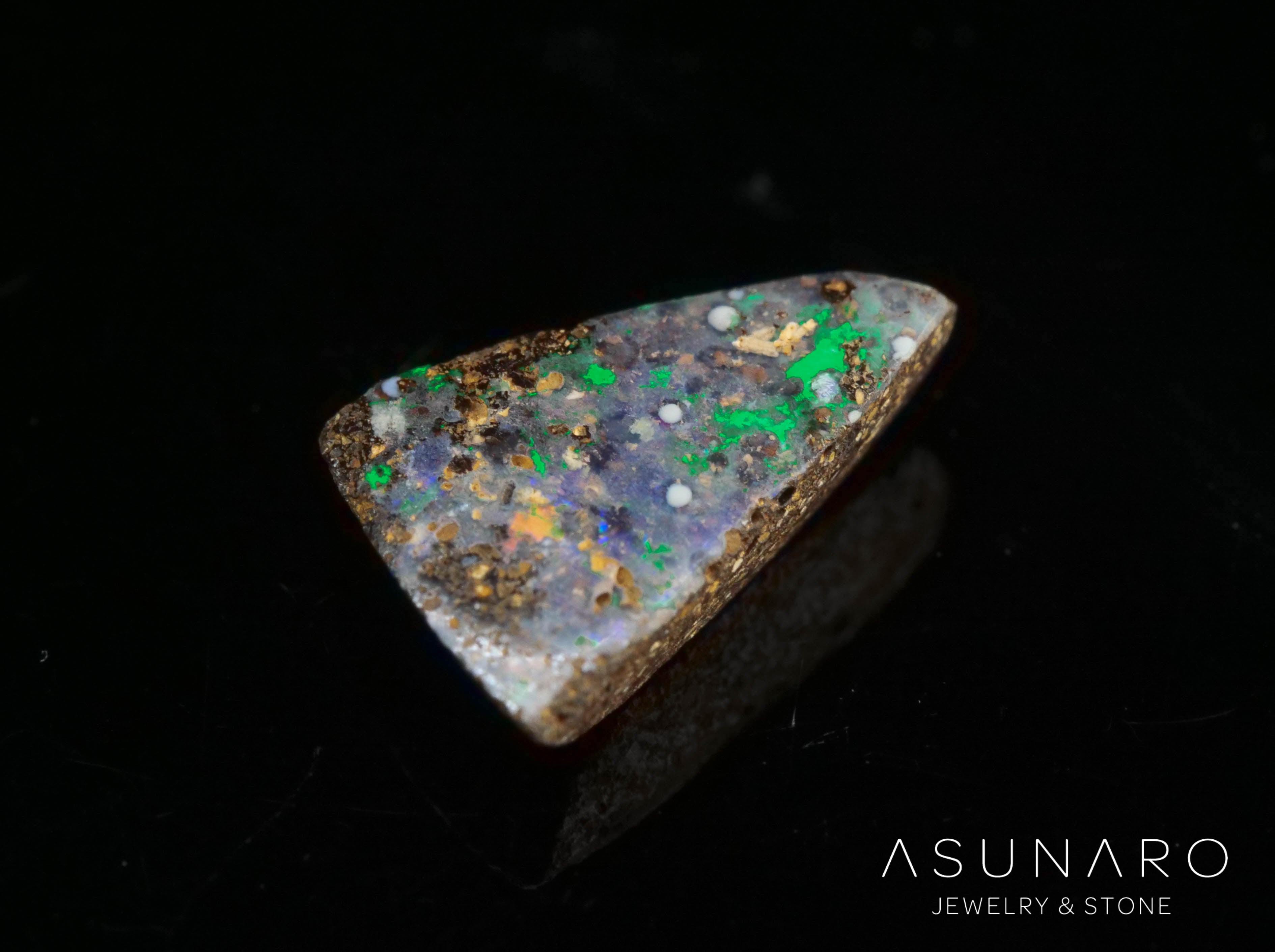 ボルダーオパール 　オーストラリア産　1.03ct【241107-2670】