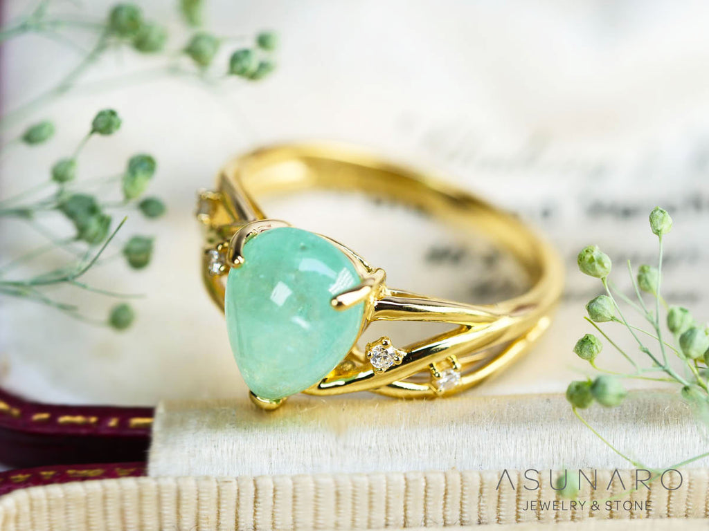 【お仕立て用】空枠番号：3566C　リング枠【オーダージュエリー用】