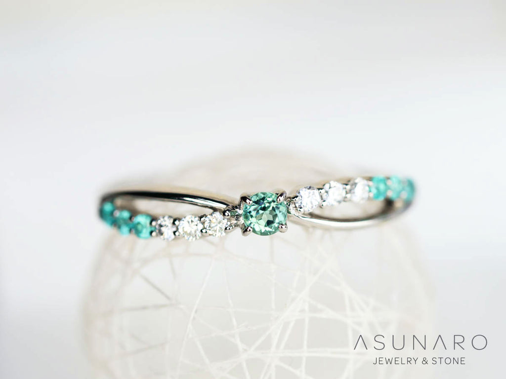 【お仕立て用】空枠番号：3889C　リング枠【オーダージュエリー用】