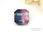 バイカラードトルマリン　エメラルドカット　アフガニスタン産　1.14ct【250203-2728】