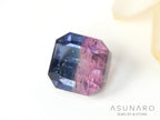 バイカラードトルマリン　エメラルドカット　アフガニスタン産　1.14ct【250203-2728】
