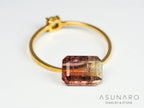 バイカラードトルマリン　エメラルドカット　アフガニスタン産　2.06ct【250203-2734】
