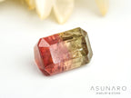 バイカラードトルマリン　エメラルドカット　アフガニスタン産　2.17ct【250203-2735】