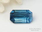 ブルートルマリン　エメラルドカット　アフガニスタン産　0.39ct【250205-2741】