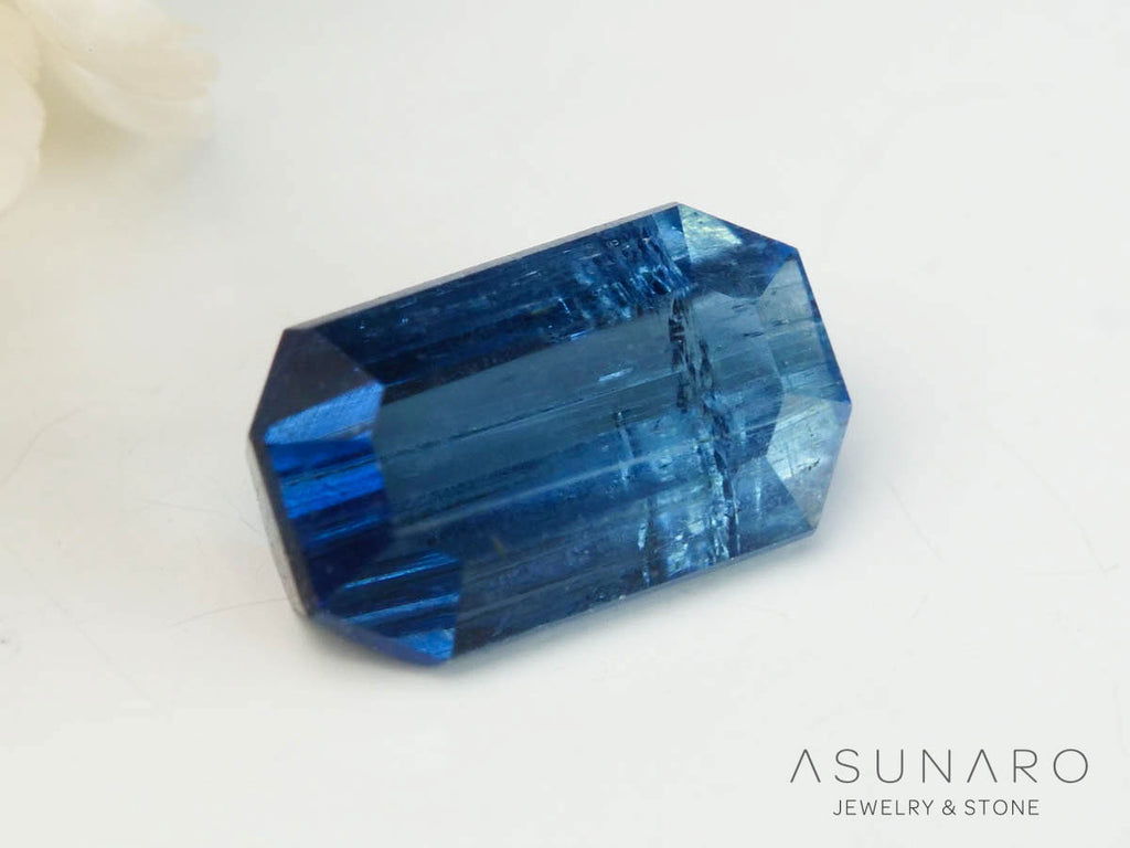 ブルートルマリン　エメラルドカット　アフガニスタン産　0.39ct【250205-2741】