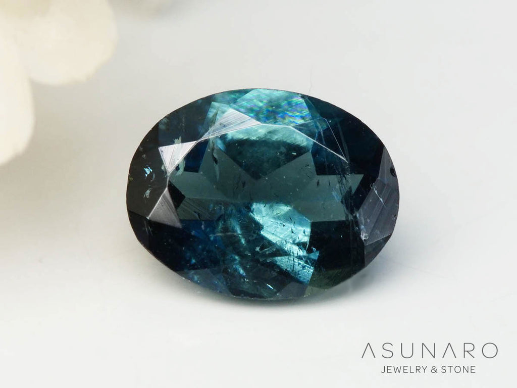 ブルートルマリン　オーバルカット　アフガニスタン産　0.37ct【250205-2742】