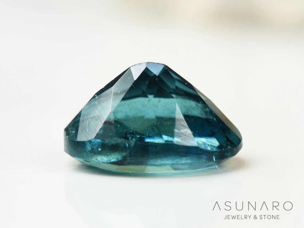 ブルートルマリン　オーバルカット　アフガニスタン産　0.49ct【250205-2744】