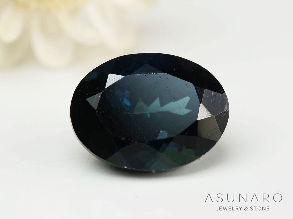 ディープブルートルマリン　オーバルカット　アフガニスタン産　1.69ct【250205-2745】