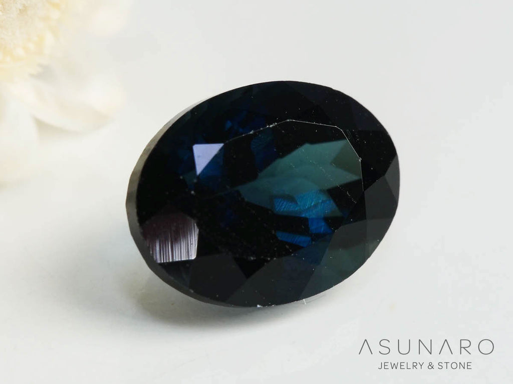 ディープブルートルマリン　オーバルカット　アフガニスタン産　1.69ct【250205-2745】