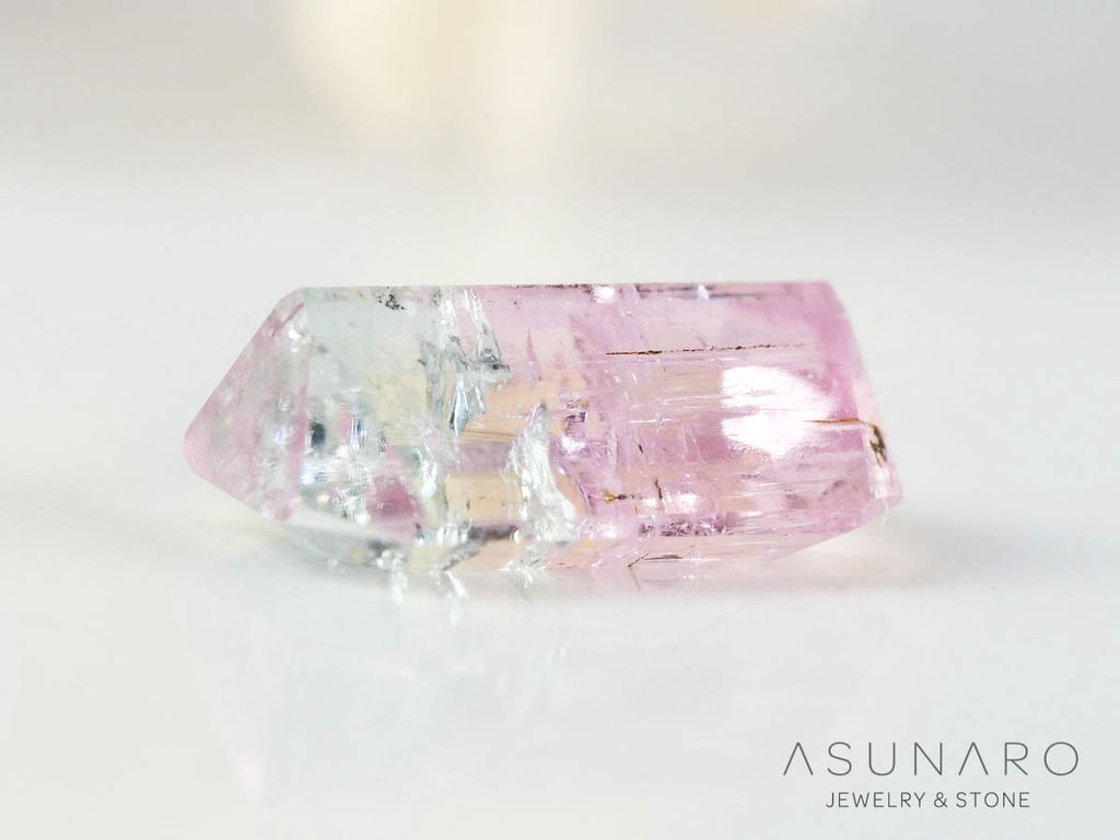 バイカラートルマリン 　エメラルドカット　アフガニスタン産 　0.42ct【250205-2746】