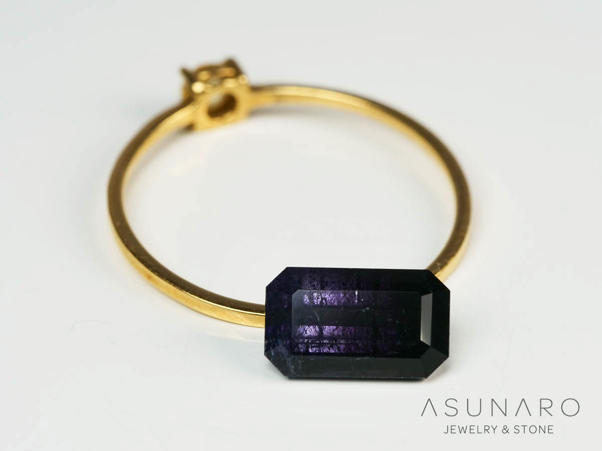 バイカラートルマリン 　エメラルドカット　アフガニスタン産 　1.66ct【250205-2748】