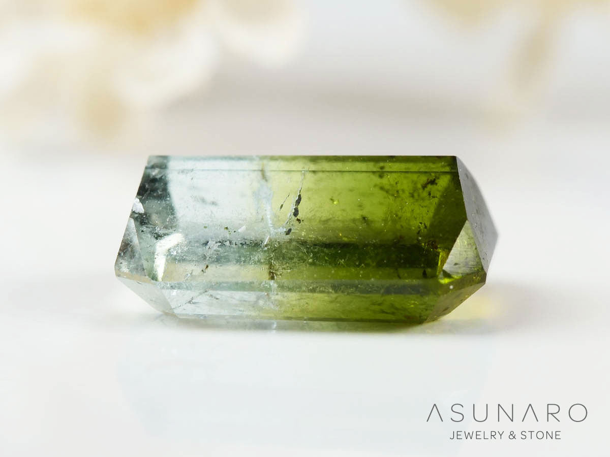 バイカラートルマリン 　エメラルドカット　アフガニスタン産 　1.30ct【250205-2749】